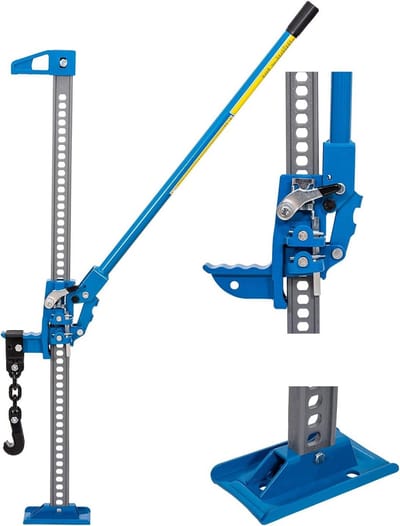 Stevige Boerderijkrik 3 Ton - 48 Inch Hoog - Lift voor 4x4, Trekker en Vrachtwagen