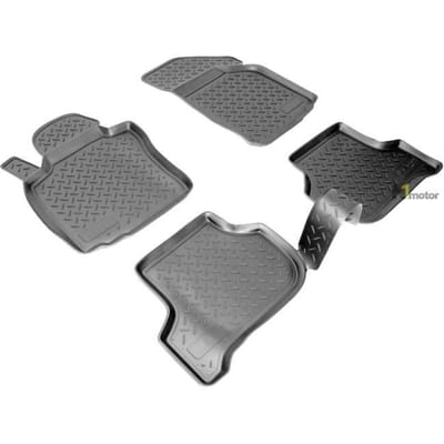 NORM Liners | Tapis De Sol En Caoutchouc TPE Toutes Saisones Pour Seat Leon 2 2005-2012 noir