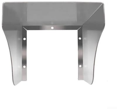 Dailygoods- Stekkerbeschermer Waterdicht - Roestvrij Staal - Bescherming Tegen Regen/Stof - Onderhoudsvriendelijk - Gebruiksvriendelijk Ontwerp - 125mm - Waterdichte Hoes