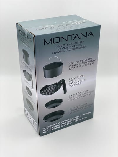 Ceramic Accessoires (PFAS vrij) tbv Montana Airfryer MF-399/MF-400