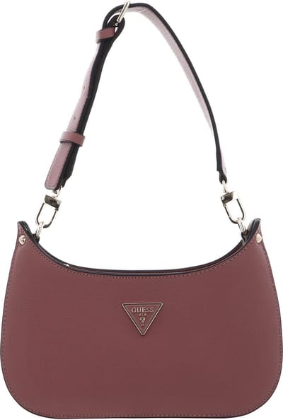 GUESS Schoudertas Meridian Mini Top Zip Shoulder Bag Rosewood Oud roze