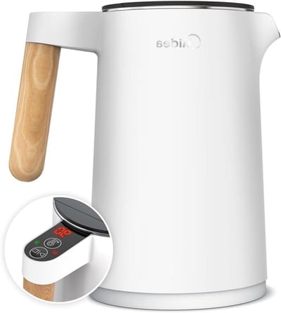 Waterkoker - Theeketel - Snel Water Koken - Temperatuur Instelbaar - 15 Liter - Wit