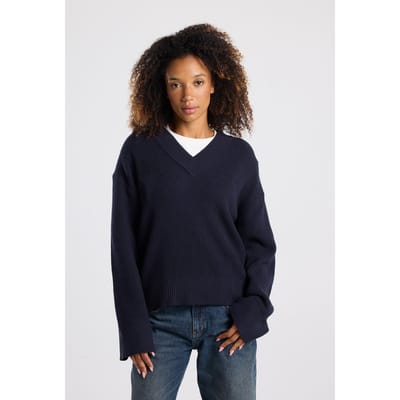 America Today Kenna Midnight Maat: XS | Sweaters Outlet | Dames | Blauw