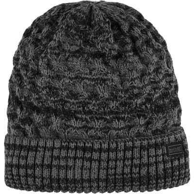 Harrell gebreide beanie muts met fleece-voering voor heren
