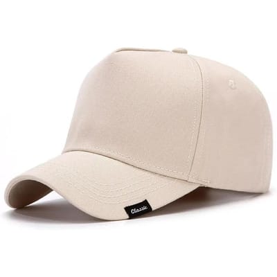 Grote Kop XL Diepere Pet voor Mannen Zomer Plus Brede Golf Katoenen Petten Mannen Grote Maat Buiten Oversized Pet 63cm Regular size 55-59cm kaki