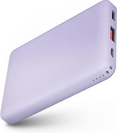 UNIQ Powerbank Fuele mini 8000mAh USB-C 18W PD Snelladen lavendel/lavendel