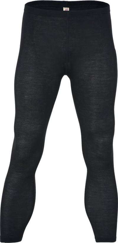 Heren Legging Zijde - Merino Wol Engel Natur - GOTS zwart 46/48M