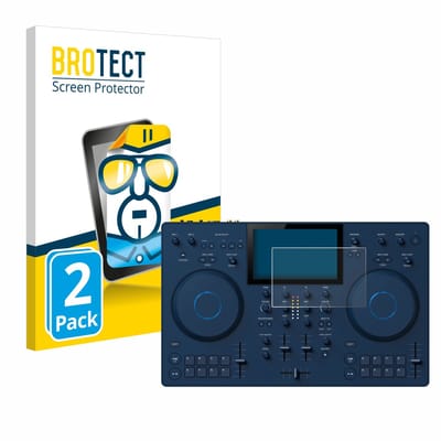 BROTECT - Screenprotector voor AlphaTheta OMNIS-Duo - Folie Beschermfolie transparant 2 Stuks