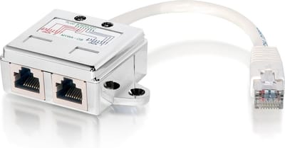 Equip network splitter wit - Per stuk