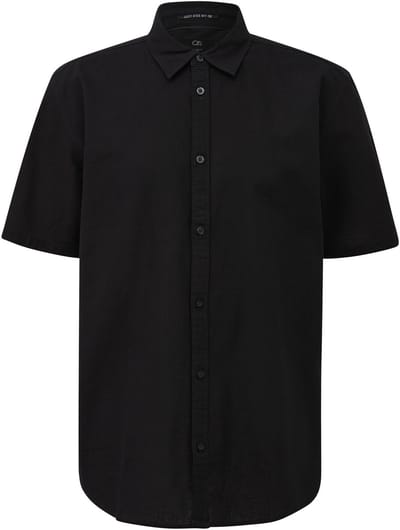 Gestreepte Kent kraag blouse met knoopsluiting QS