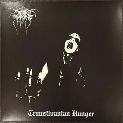 LP Plaat DARKTHRONE - Transilvanian Hunger VILELP1157 Peaceville 2024 Wereldwijd Rock white