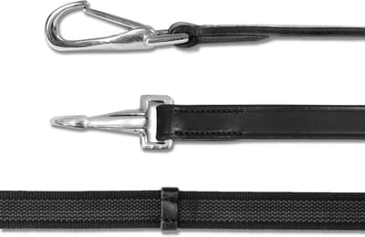 Waldhausen X-Line Non-slip Reins With Carabiner Hooks | Pony