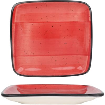 Bonna Serveerschaal - Aura Passion - Porselein - 15x14 cm - set van 2