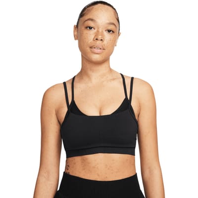 Nike Indy Yoga Sports Sport-bh Vrouwen Zwart K010