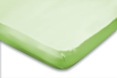 Eleganzzz Hoeslaken Topper Jersey Stretch - Lime - Hoeslaken 90x210/220cm - 100x200cm - Eenpersoons - 100% Katoen - Topper - Hoeslakens