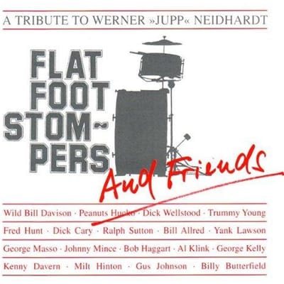 CD FLAT FOOT STOMPERS - Een eerbetoon aan Werner Jupp. CDTTD632 Timeless Tradit 2000 Holland Jazz Gebruikt