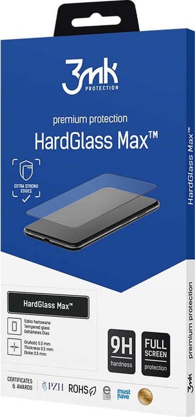Samsung Galaxy S20 Ultra 5G BL - 3mk HardGlass Max FingerPrint