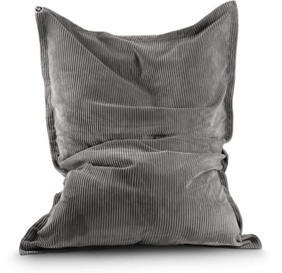 Lumaland Classic XXL Cord Zitzak – Riesen Bean Bag 380L met Zachte Ribstructuur, Indoor Sofa & Sessel voor Woonkamer, Slaapkamer, 140×180 cm