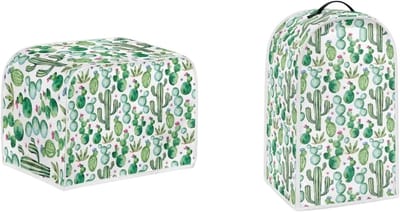 Keukenmachine Hoezen - Apparaatbeschermers - Keuken Organisatie - Uniek Grafisch Ontwerp - Meerdere Maten - Tropische Cactus
