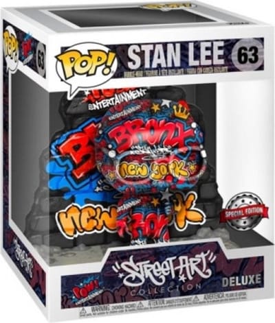 Pop Street Art Collection Deluxe: Stan Lee (Special Edition) Funko Pop #63