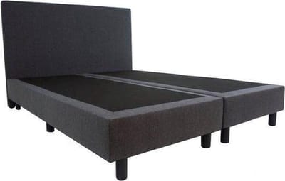 Bed4less Boxspring 160 x 200 cm - Losse Boxspring - Tweepersoons - Antraciet