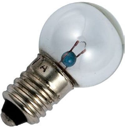 Signaallamp E10 12V 4W - 333 mAh - Per stuk - G17 Gloeilamp Ø17mm - 30mm - 2500K - Dimbaar