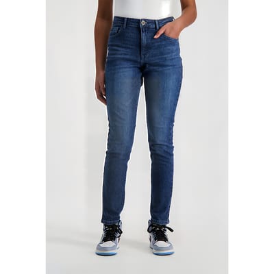 Cars Jeans Isalie Den. Stone Used Size: W26L30 | Slim Outlet | Dames | Blauw