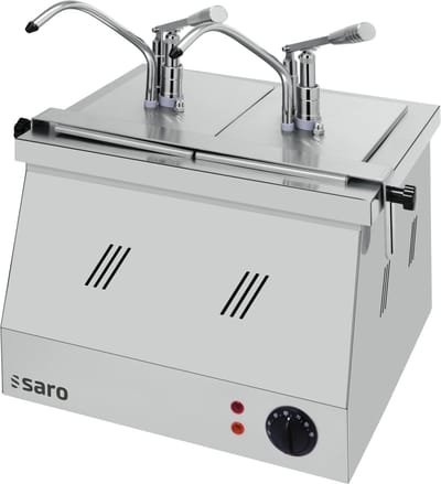 Bainmarie 2 X 1/4 En 2 X 1/6 Met Pompkop Model Bm-0214, Saro 421-2500