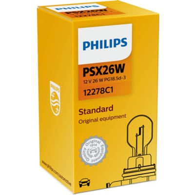 P27/7w lamp PHILIPS PSX26W 12V, 2W