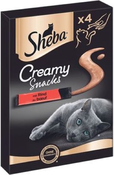 Sheba Creamy snacks Rund 4x 12g
