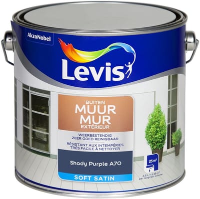 Levis - Muur Buiten Mix - Shady Purple A70 - Mengverf - 2,5 L