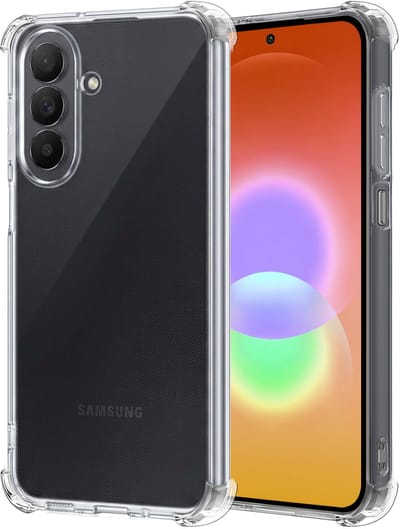 Hoesje - Geschikt voor Samsung Galaxy A27 - Sterk & Shockproof - Siliconen Case - Back Cover - Telefoon Hoes Shock Proof - Transparant
