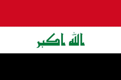 Vlag Irak 300x450cm