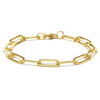 Luxenter Armband met 18-karaats geelgoud afwerking - Siazar
