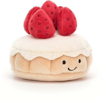 Jellycat knuffel Pattiserie Tarte aux Fraises