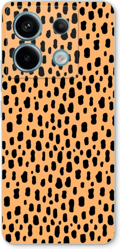 Case Company® - Hoesje geschikt voor Xiaomi Poco X6 hoesje - Panter - Soft Cover Telefoonhoesje - Bescherming aan alle Kanten en Schermrand