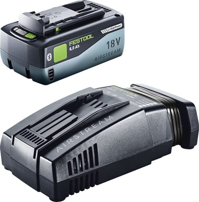Festool 18V 1x8.0/SCA16 energieset 1x accu 18 V 8.0 Ah ( 577323 ) + lader ( 576953 )