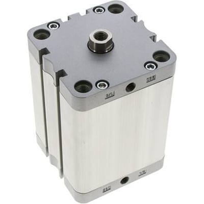 ISO 21287 Compacte Dubbelwerkende Cilinder 80-80mm - Magnetisch