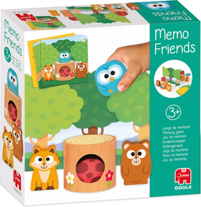 Jumbo - Goula - Memovrienden - Kinderspel