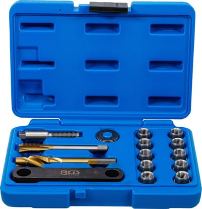 BGS Reparatieset voor remschroefdraad voor VAG M12 x 1,5 mm 15 delig