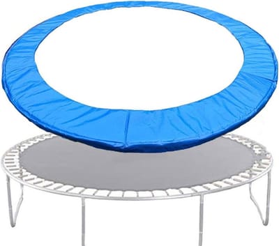 Trampoline Vervangpads - Veerhoes Mat - Veilig Spelen - Waterdicht Scheurbestendig - Universele Maat - Blauw