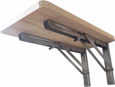 Wandtafel - Klaptafel - Ruimte Besparen - Opklapbaar Design - 60x20cm - Wit