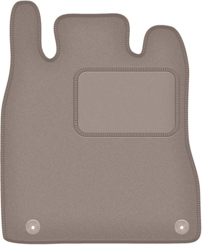 Beige bestuurdersmat voor: Mercedes W168 met achterkleppoot (1997-2004)