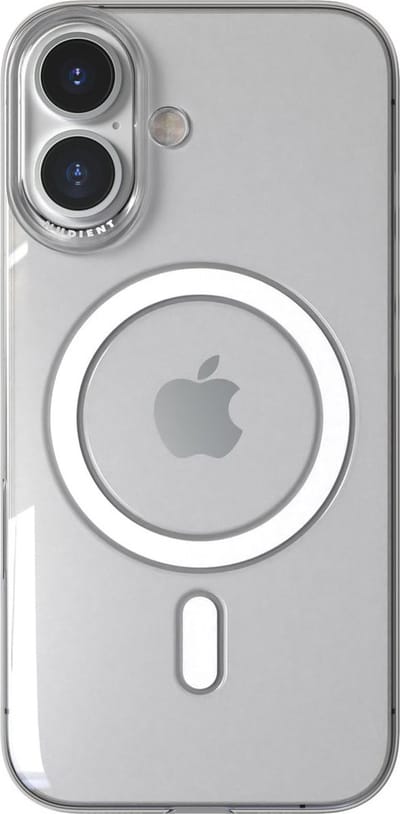 Nudient Thin Precise Case geschikt voor Apple iPhone 16 V3 - Transparant - MS