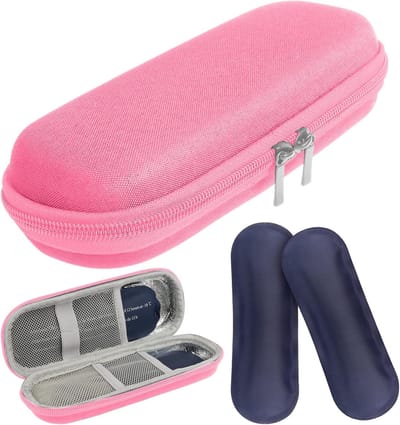 Thijox - Insuline-koeltas voor Diabetici - Draagbare Medicijnkoeler met 2 IJszakken - Mini Medicijnkoeler in Groen - Ideaal voor Reizen, Camping en Da