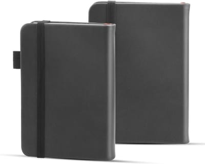 Klein notitieboek A7 formaat met 100 pagina's voor school, kantoor en thuis - 2 pack
