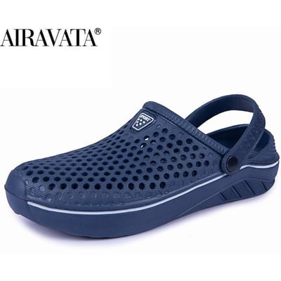 Heren Dames Slippers Outdoor Sandalen Huis Tuin Comfortabele klompen Strandschoenen Waterschoenen 42 blue