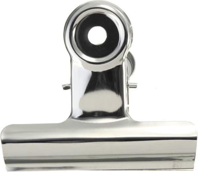 LPC Papierklem Bulldog clip zilver - 38 mm -20 stuks
