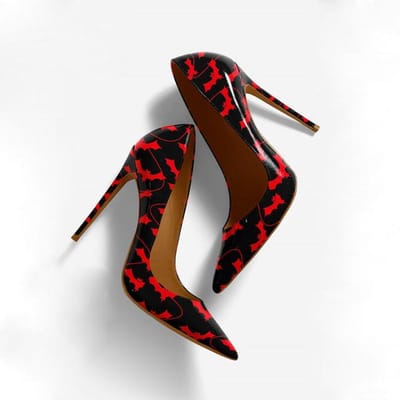 Lilyptuart Hoge Hakken Pumps Vrouwen Lente Mode Sexy Puntige Neus High-End Licht Luxe Designer Runway Model Schoenen 34 black