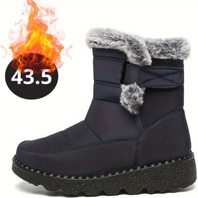 Bovista Snowboots - Sneeuwschoenen - Sneeuwboots - Heren - Wintersport - Ski - Skischoenen - Blauw - 43.5 - Buiten - Antislip - Winter